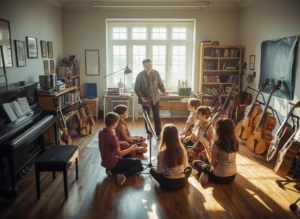 como montar uma escola de música