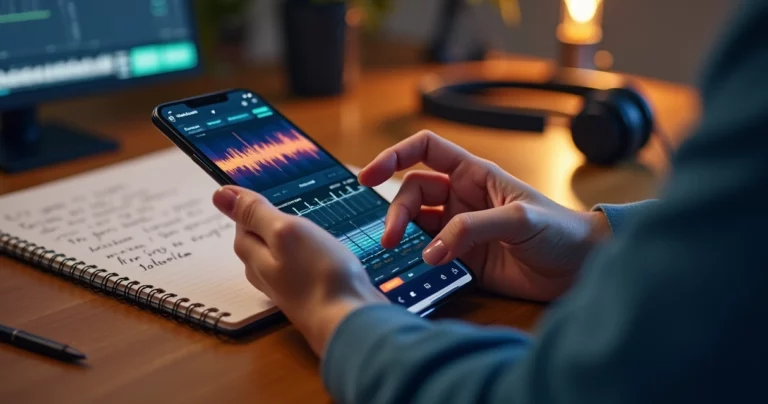 Gravar música pelo celular